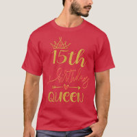 15e anniversaire Reine 15 ans Filles Anniversaire