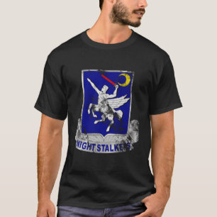 T-shirt 160E Soar Nightstalkers Dui Distressed Look Porté