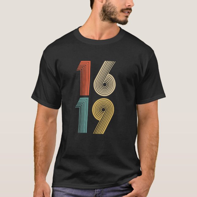 T-shirt 1619 Nos ancêtres (Devant)