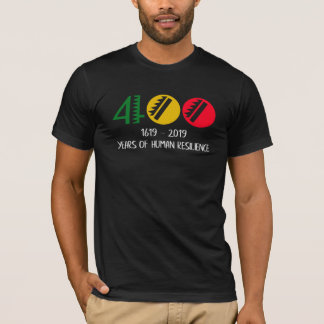 T-shirt 1619 Nos Ancêtres Projet 400 Ans De L'Homme