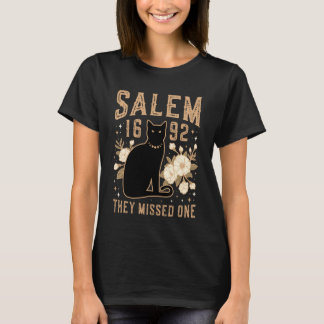 T-shirt 1692 Ils Ont Raté Une Chemise Procès Des Sorcières