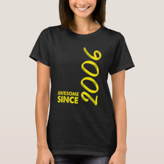 T-shirt 16 ans Awesome depuis 2006 16e anniversaire