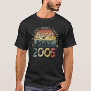 T-shirt 16 Ans Awesome Depuis Septembre 2005 16Th Bir