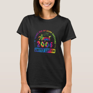 T-shirt 16 ans Etre génial 16e anniversaire Août 20