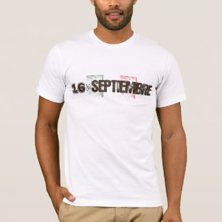 T-shirt 16 de Septiembre