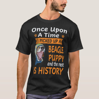 T-shirt 16 Il était une fois - chiot Beagle Beagle