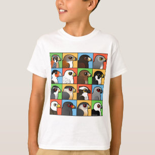 T-shirt 16 profils de Nord-américain Raptor
