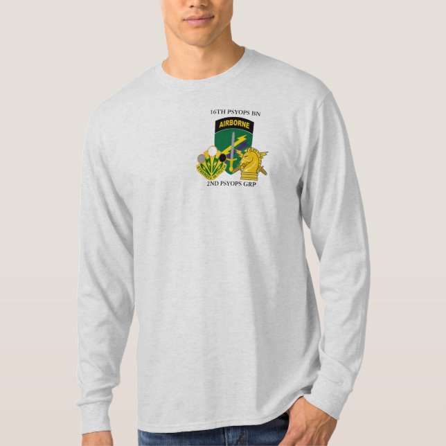 T-SHIRT 16E GROUPE PSYOPS BATTALION 2E  (Devant)