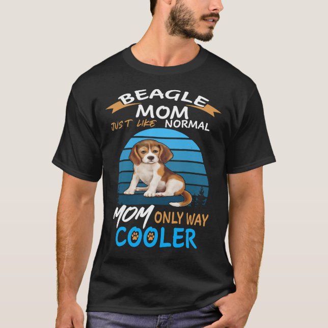 T-shirt 173 Beagle maman Glacière (Devant)