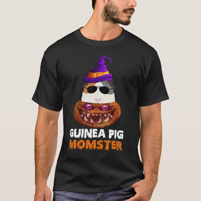 T-shirt 173 Guinée Momster de porc Citrouille Monster Funn (Devant)