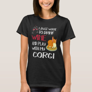 T-shirt 175 Je Veux Juste Boire Du Vin