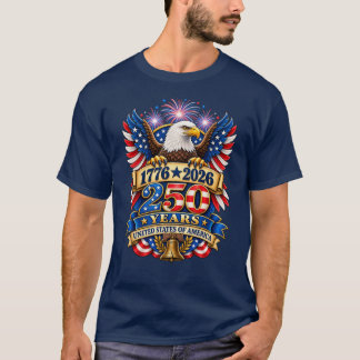 T-shirt 1776–2026 250 Ans États-Unis d'Amérique T-Shi