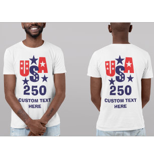 T-shirt 1776–2026 Semiquincentenaire Patriotique États-Uni