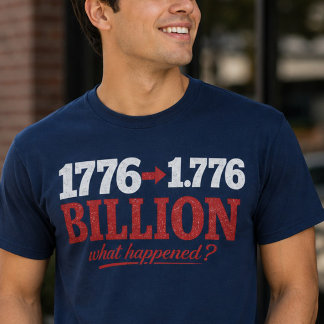 T-shirt 1776 à 1,776 Milliard de Chemise