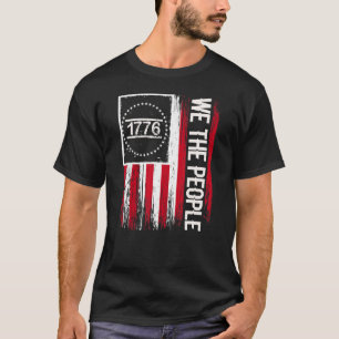 T-shirt 1776 Fête de l'Indépendance 4 juillet Liberté