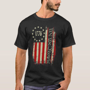 T-shirt 1776 Nous Le Peuple Constitution Patriotique Améri