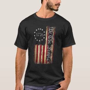 T-shirt 1776 Nous le Peuple Patriotique Constitution Améri