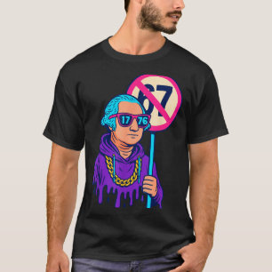 T-shirt 1776 Plus de 67 Meme drôle George Washington Drip