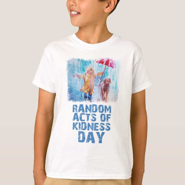 T-shirt 17 février - Lois aléatoires de jour de (Devant)