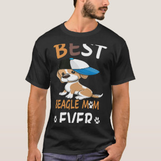 T-shirt 17 Meilleure maman Beagle de tous les temps