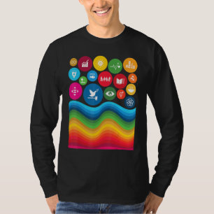 T-shirt 17 Objectifs Globaux Pour Le Développement Durable