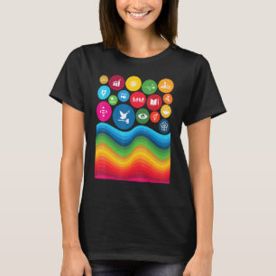 T-shirt 17 Objectifs Globaux Pour Le Développement Durable