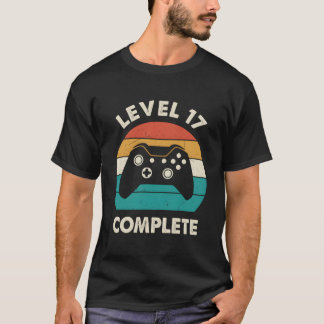 T-shirt 17e anniversaire de mariage pour le niveau 17 term