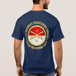 T-shirt 17e Cavalerie de Pennsylvanie
