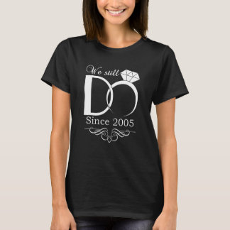 T-shirt 17ème anniversaire de Mariage Nous faisons toujour