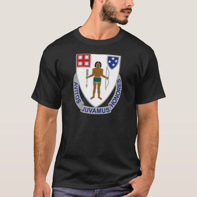 T-shirt 182nd Régiment d'infanterie (Devant)