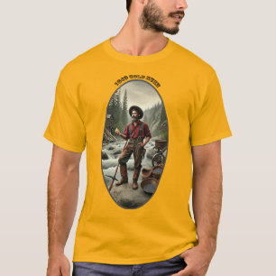 T-shirt 1849 California Gold Miner avec un gros Nugget URM