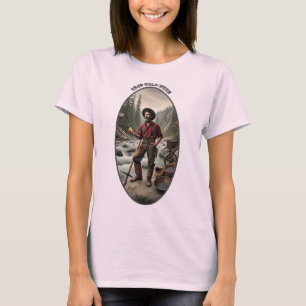 T-shirt 1849 California Gold Miner avec un gros Nugget URM