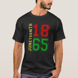 T-shirt 1865, 1865, Black Fier Africain-Américain Pour J