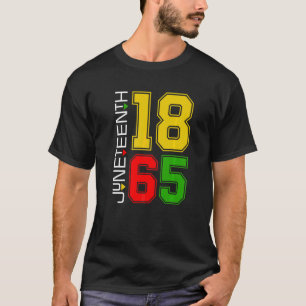 T-shirt 1865, 1865, Histoire noire Fière de l'Amérique afr