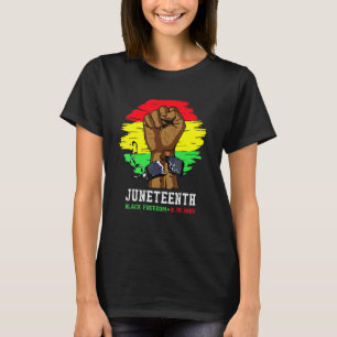 T-shirt 1865, 1865 : Rompre Chaque Chaîne Libre Ish Blac