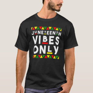 T-shirt 1865vibes de juin uniquement Mela noire couleur af