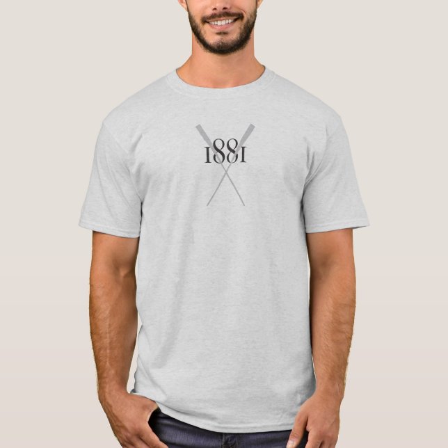 T-shirt 1881 avirons (Devant)