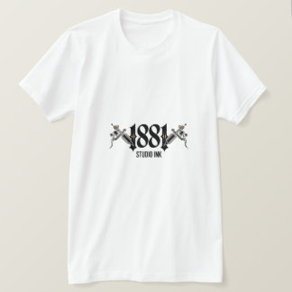 T-shirt 1881 Studio Ink Tattoo Logo Graphic 