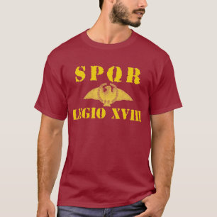 T-shirt 18 18ème légion romaine antique - Eagle