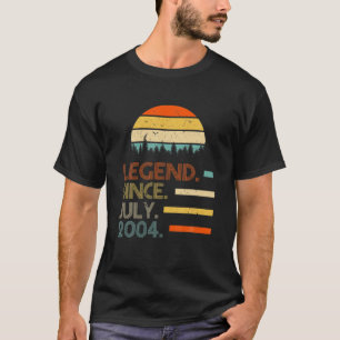 T-shirt 18 Ans Retro Anniversaire Cadeaux Légende depuis J