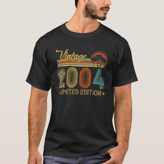 T-shirt 18 Ans Vintage 2004 18E Anniversaire Limité Ed