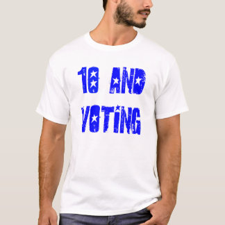 T-shirt 18 et vote