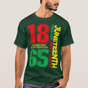 T-shirt 18 Juillet 1865 Célébration Du Noir Fr