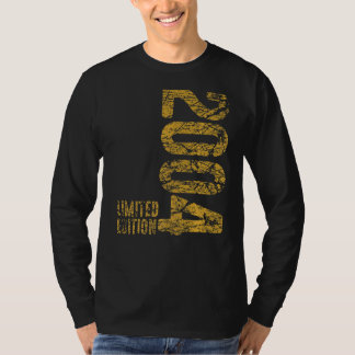 T-shirt 18e anniversaire garçon fille 18 ans 2004 7