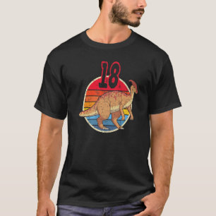 T-shirt 18e anniversaire I Parasaurolophus I Famille Corre