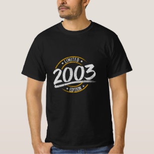 T-shirt 18e anniversaire Limited Edition 2003