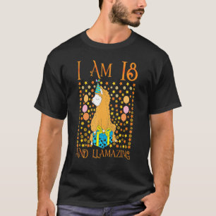 T-shirt 18e anniversaire pour filles Fils Fille Ses 18 ans