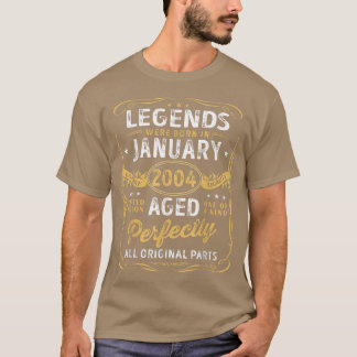 T-shirt 18ème Anniversaire Des Légendes De Décoration Sont