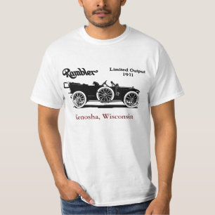 T-shirt 1911 randonneur, Kenosha, chemise du Wisconsin