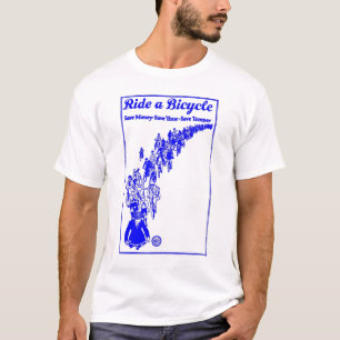 T-shirt 1921 vélos bleus